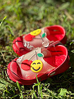 Сабо дитячі червоні 24, 25, 26, 27, 28, 29