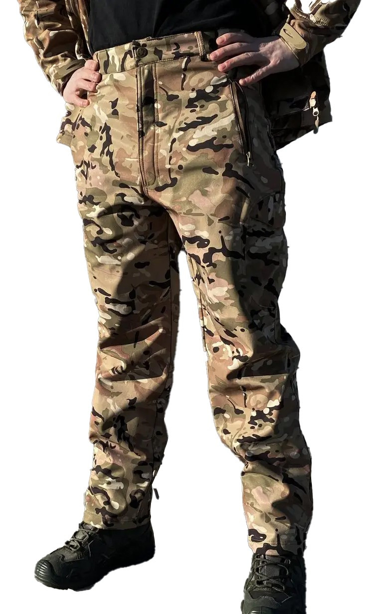 Штани Soft Shell військові CP Multicam 220814-001