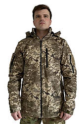 Куртка військова SQUAD Tactical SoftShell піксель
