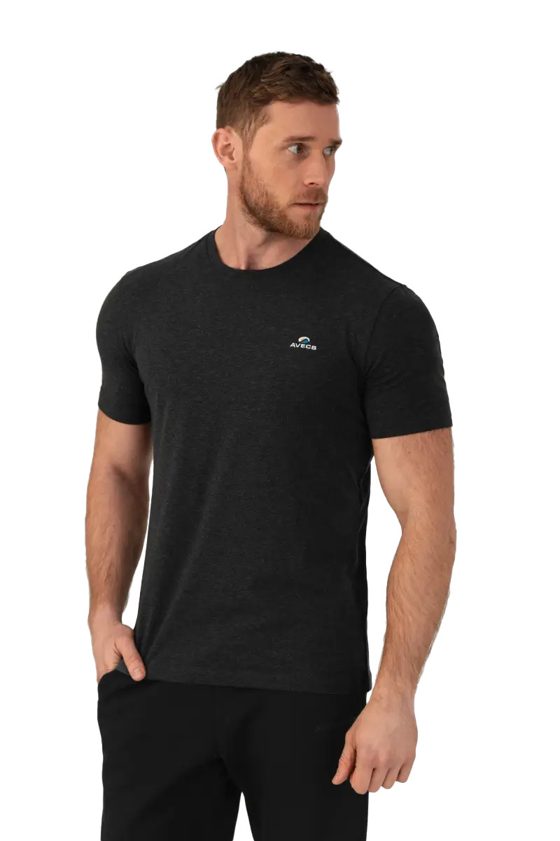 Футболка чоловіча Avecs 30347/17 Темно-сіра, фото 1