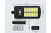 Вуличний ліхтар на сонячній батареї LED Solar Street Light BK-128B-12COB з датчиком руху та пультом, фото 8