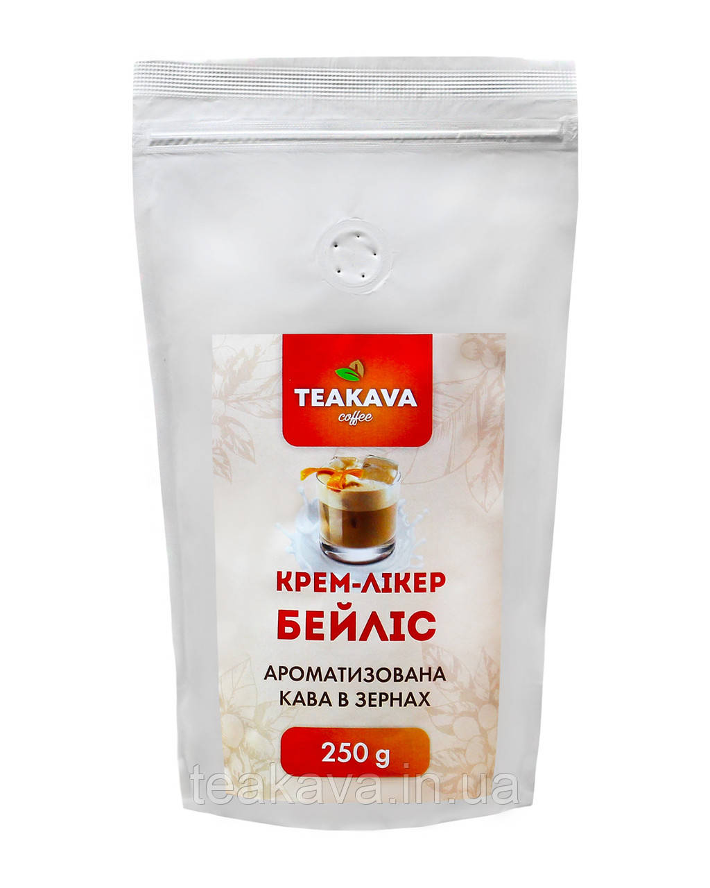 Кава в зернах Teaka Крем-лікер Бейліс, 250 г (100% арабіка)