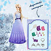 Лялька 29 см з аксесуарами набір одягу Принцеса Ельза Frozen Холодне серце Барбі з гардеробом прикрасами, фото 5