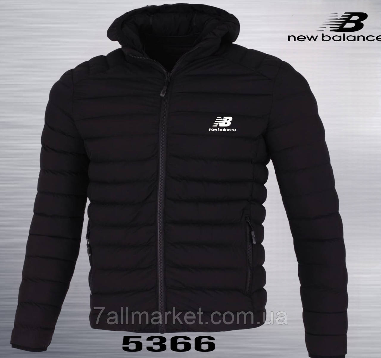 Куртка чоловіча демісезонна стьобана NEW BALANCE розміри 46-54 (2кв) "REMAIN" недорого від прямого постачальника
