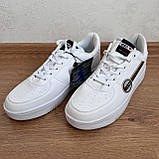 Чоловічі кросівки Enrico Coveri білі повсякденні для прогулянок Мокасини, кеді Оригінал 45 р, фото 6