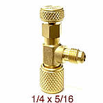 Кран для заправки фреону 1/4"-5/16" SAE Value VVO-2