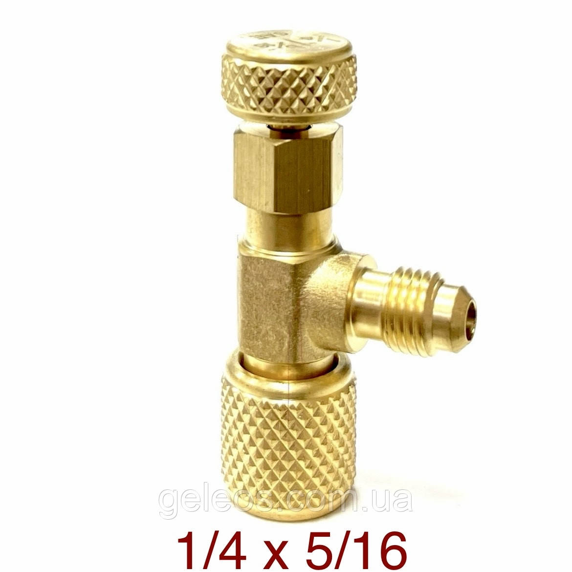 Кран для заправки фреону 1/4"-5/16" SAE Value VVO-2, фото 1