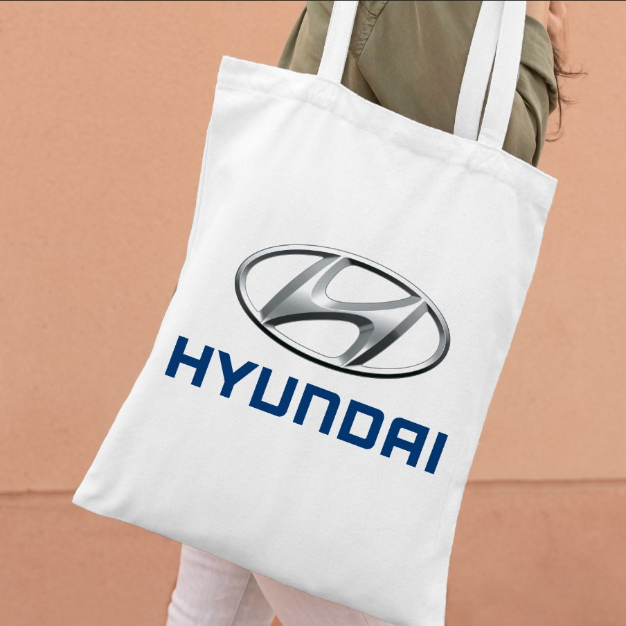 Сумка шопер еко "Hyundai хюндай логотип емблема авто", фото 1