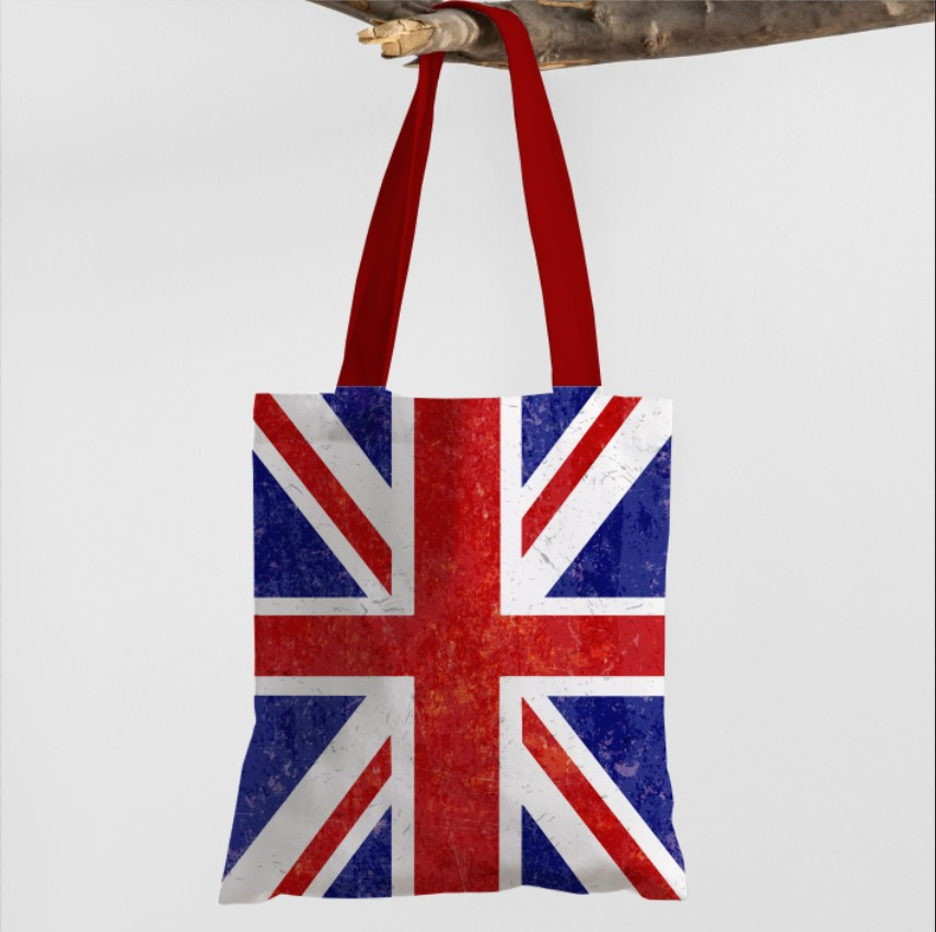 Сумка шопер еко "Великобританія прапор", фото 1