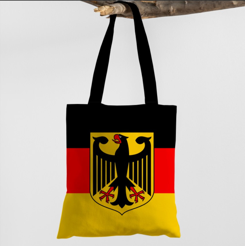 Сумка шопер еко "Герб Німеччини прапор", фото 1