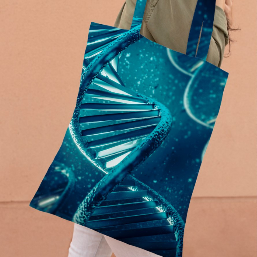 Сумка шопер еко "ДНК", фото 1