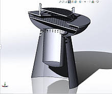 Вогнище гриль на дровах та вугіллі Vulcan RG750, фото 5