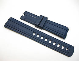 Ремінець каучуковий OMEGA SEAMASTER 300M 20MM BLUE AAA