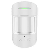 Датчик руху та розбиття скла бездротовий Ajax CombiProtect S (8PD) white