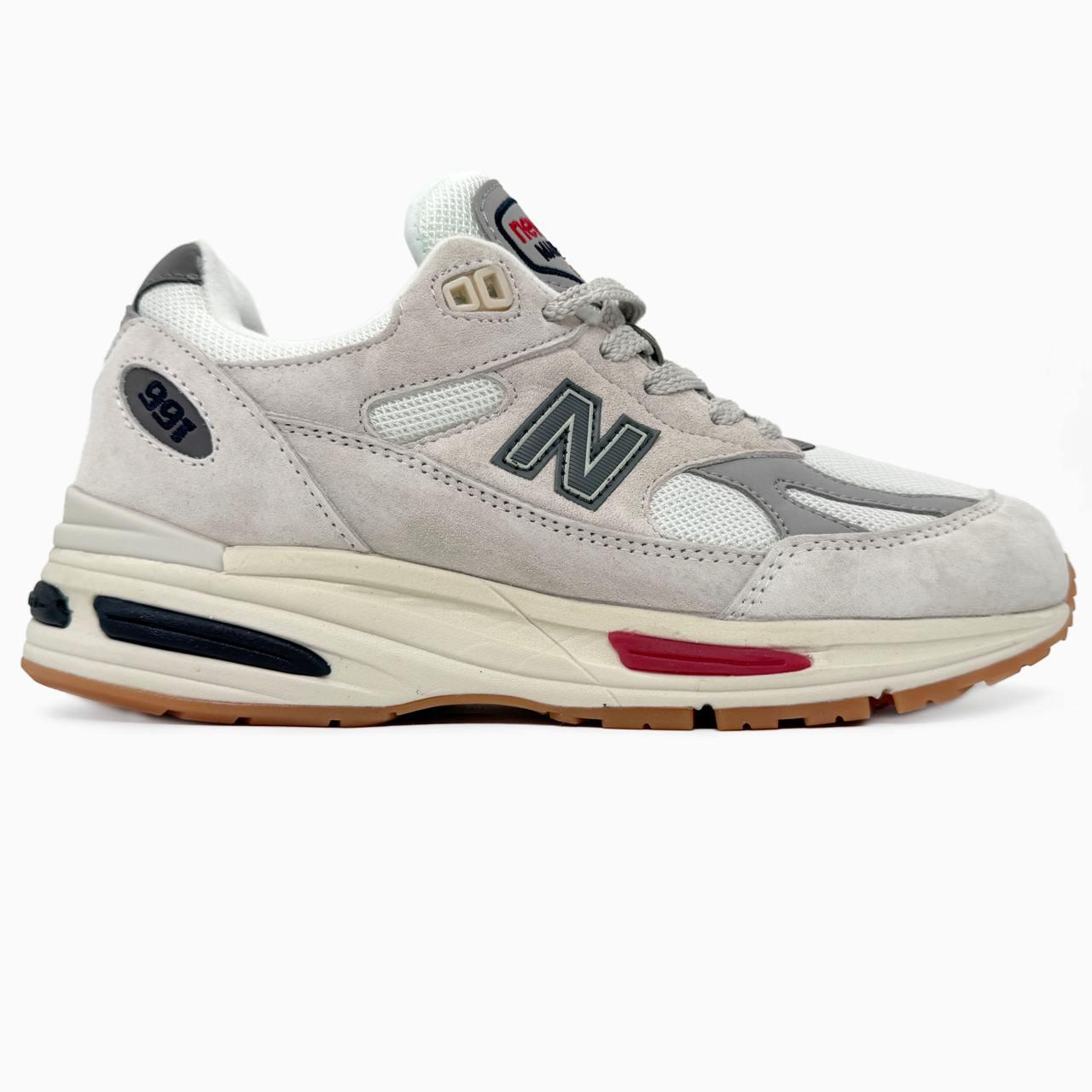 Кросівки чоловічі сірі New Balance 991 Beige Grey (19886)