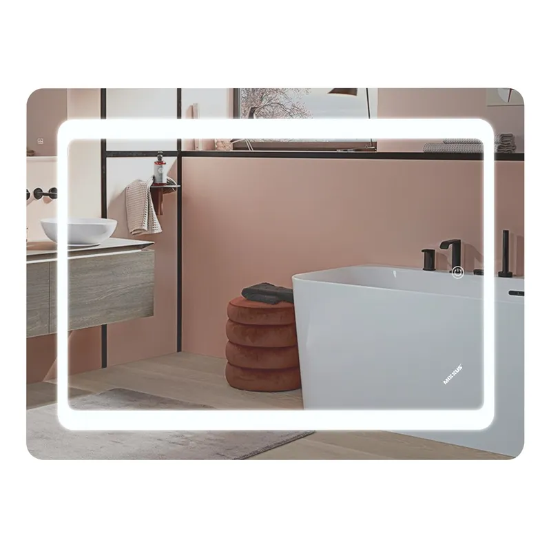 Дзеркало Mixxus TWEE MR09-50x80-Reverse з Led Touch, Anti-fog, димером, регулятором яскравості (MI6930), фото 1