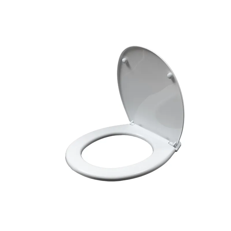 Сидіння унітаза з кришкою ZERIX TS-02 (ZX5582), фото 1