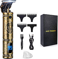 Машинки для стрижки волосся Suttik для чоловіків, триммер для бороди, триммер з нульовим зазором, триммер з Т-подібним лезом, маши