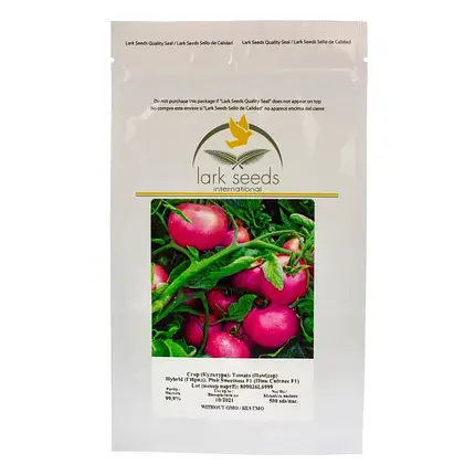 Насіння томату Пінк Світнес F1, 500 насінин — низькорослий, рожевий, Spark Seeds, фото 1