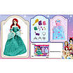 Лялька 30 см Disney Русалонька з аксесуарами Принцеса Аріель набір одягу Вишукана Барбі гардероб прикраси, фото 8