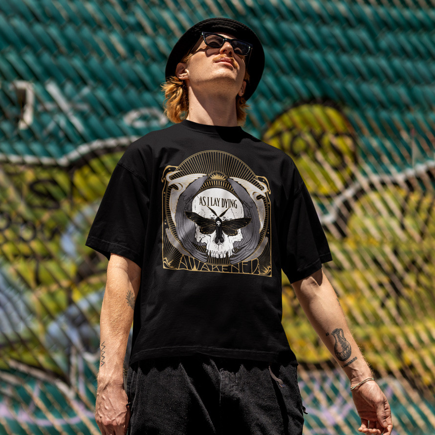 Футболка унісекс As I Lay Dying (Awakened) XS чорний, фото 1