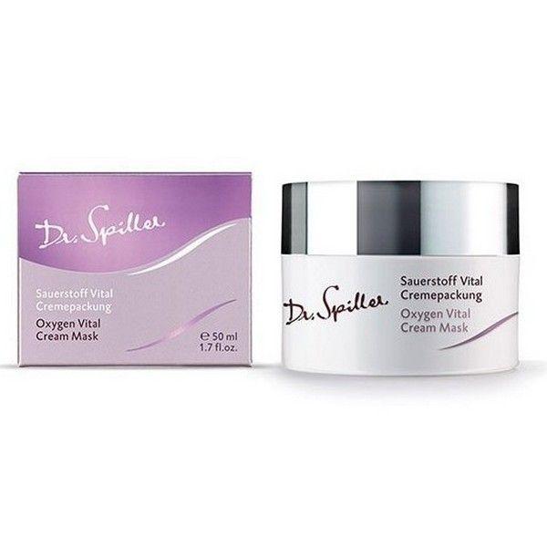 Киснева омолоджувальна крем-маска Oxygen Vital Cream Mask Dr.Spiller, 50 мл