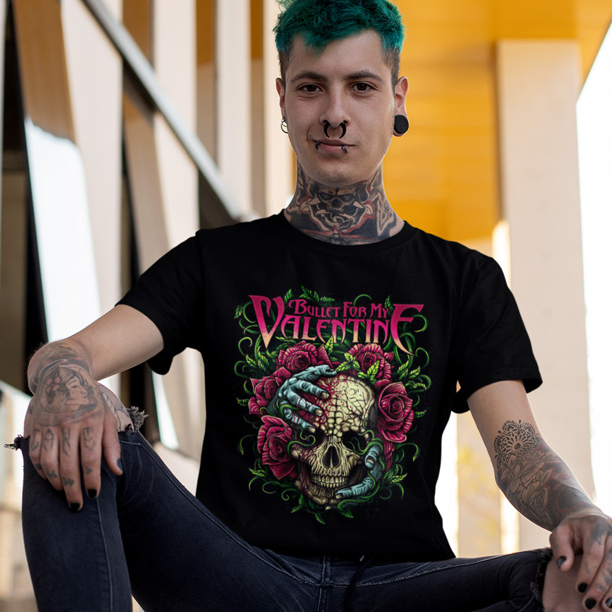 Футболка Cult - Bullet For My Valentine - Scull