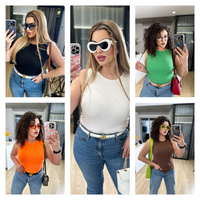 Майка жіноча рубчик мустанг