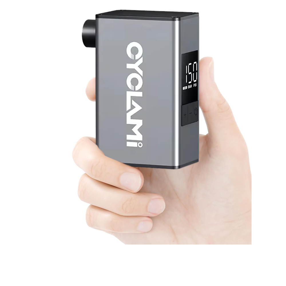 Велосипедний електричний мінінасос CYCLAMI A3 Max, 150 PSI, Type-C, чохол