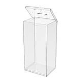 Ящик EKOSTAR с замком для пожертв та збору грошей 250x200x500. Об'єм 25 літрів, фото 4