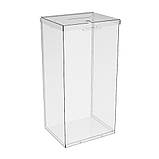 Ящик EKOSTAR с замком для пожертв та збору грошей 250x200x500. Об'єм 25 літрів, фото 2