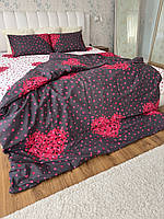 Сімейна постільна білизна бязь Закохане Серце