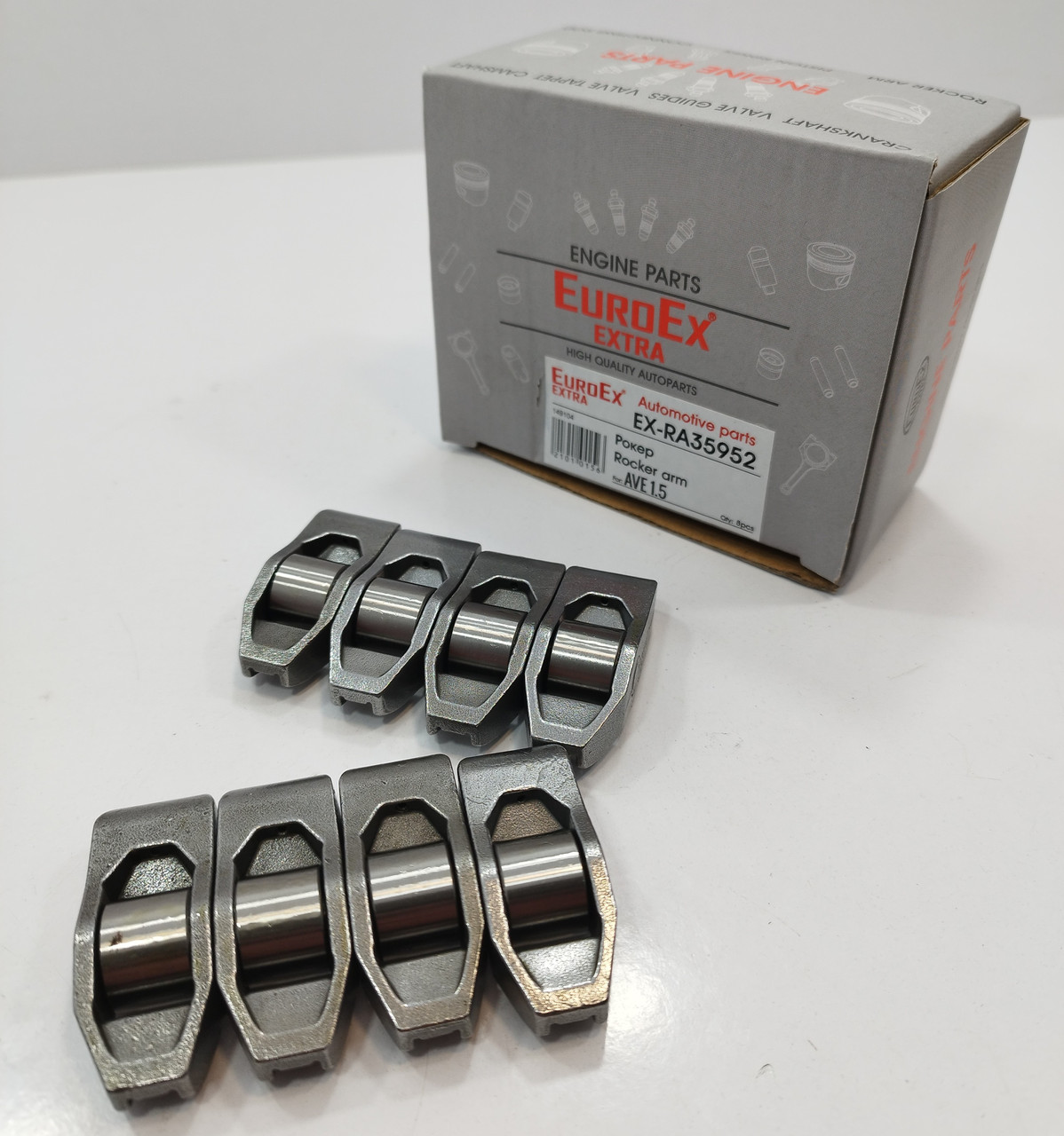 Коромисло  клапана (рокер) к-т 8 шт Авео 1,5 EuroEx Угорщина, фото 1