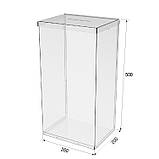 Ящик EKOSTAR без замка для пожертв та збору грошей 260x200x500. Об'єм 26 літрів, фото 3