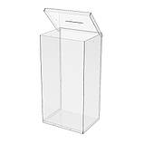 Ящик EKOSTAR без замка для пожертв та збору грошей 260x200x500. Об'єм 26 літрів, фото 4