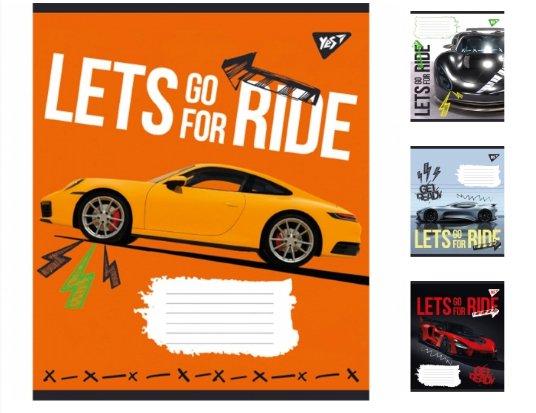 Зошит для записів А5/36 клітинка Yes Lets go for ride 766682