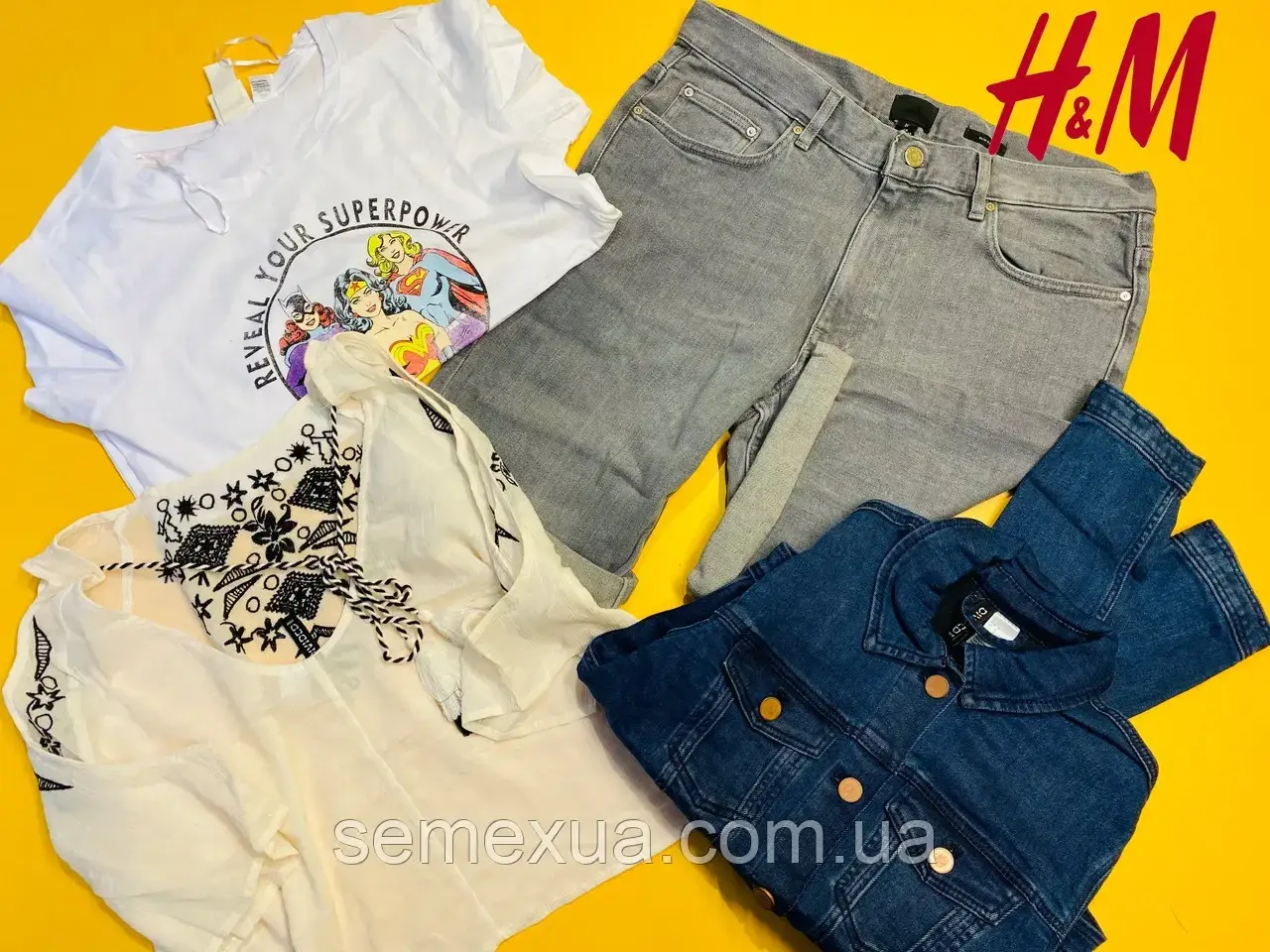 Сток H&M лот 25 кг от 50кг 15 eur/кг