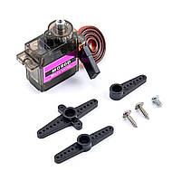 Сервомеханізм оригінальний MG90S 13 г/2.2 кг/0.11с (4.8В)