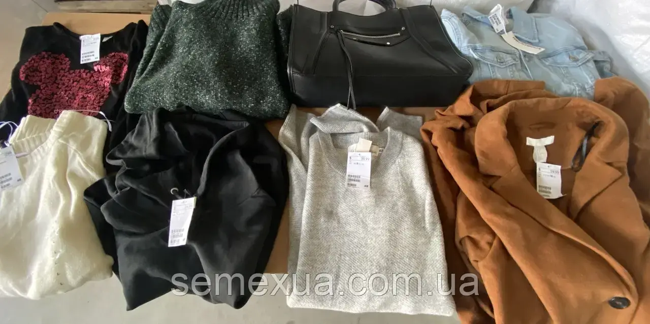 Сток H&M ОСІНЬ-ЗИМА з біркою 16,5 eur