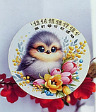 Магніт-сувенір із оригінальним малюнком та вічним календарем, фото 3