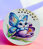 Магніт-сувенір із оригінальним малюнком та вічним  календарем, фото 7