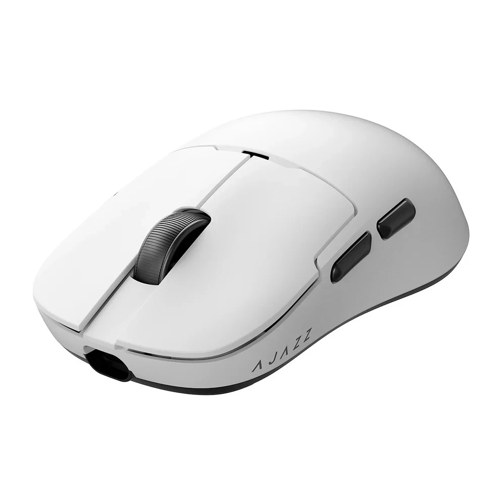Миша Ajazz AJ159 NL бездротова PAW3311 ігрова бездротова, без док-станції — Біла