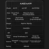 Миша Ajazz AJ179 PAW3395 ігрова бездротова, без док-станції — Білий, фото 7