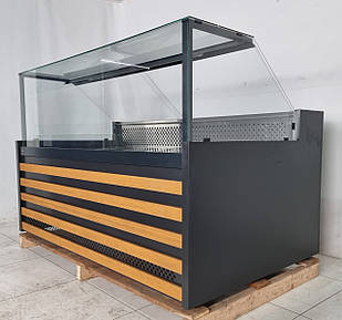Холодильна універсальна вітрина FRIGO-М "М'ЯСОМАРКЕТ", 2.0 м. (-5° +5°), викладка 80 см.