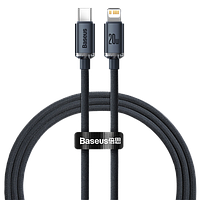 Кабель Baseus Crystal Shine Type-C to Lightning 20W 1.2M Черный (CAJY000201)