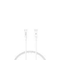 Кабель Remax Marlik Type-C to Type-C 65 W 1M Білий (RC-191)