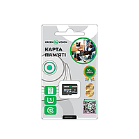 Картка пам'яті GreenVision microSDXC 128 GB Class10 (без адаптера)