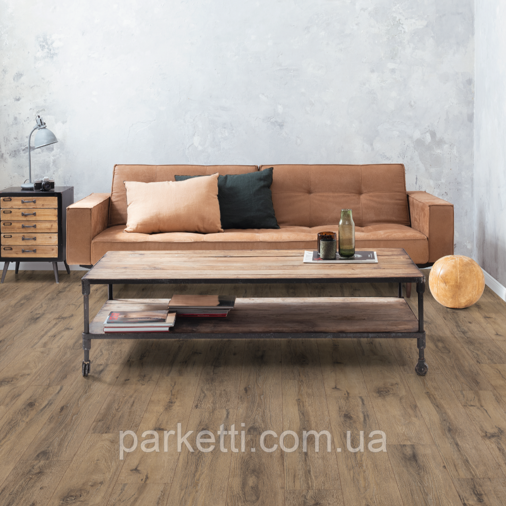 Egger EL1007 Classic 8/32 V4 Дуб паркетний темний, ламінат, фото 1