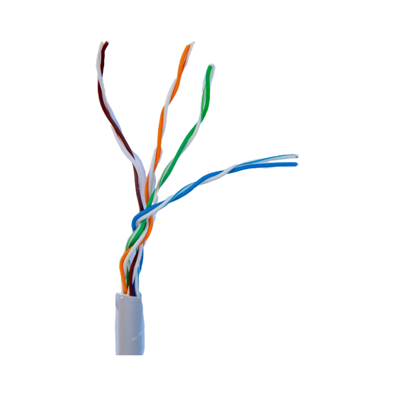 Кабель мережева вита пара Gear САТ.5E UTP-CCA-25-4Px2x0.51, 305м