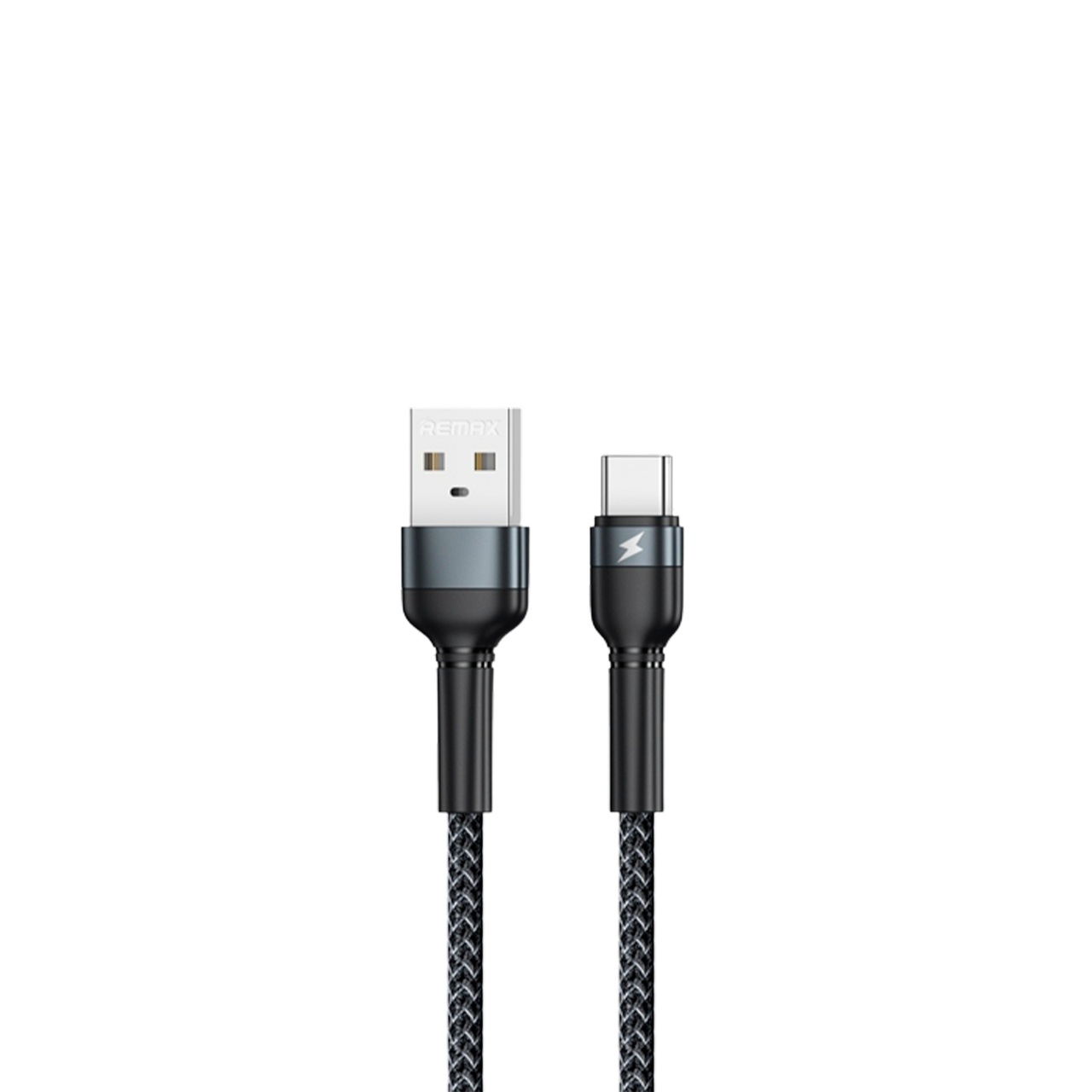 Кабель Remax Jany USB 2.0 to Type-C 2.4 A 1M Чорний (RC-124a)